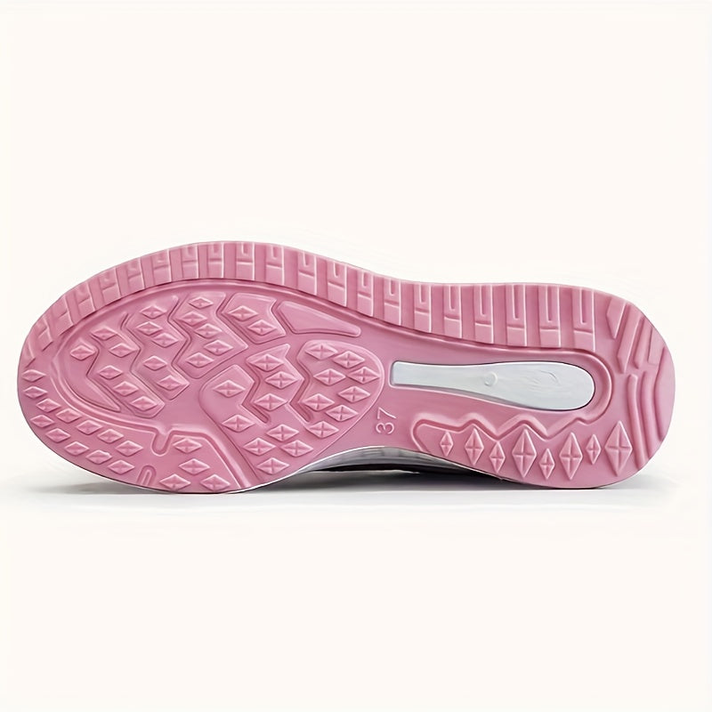 Women's Knit Running Shoes Lightweight Breathable Casual Sneakers