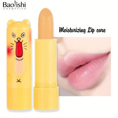 6 Flavors Moisturizing Animal Lip Balm for Men and Women
