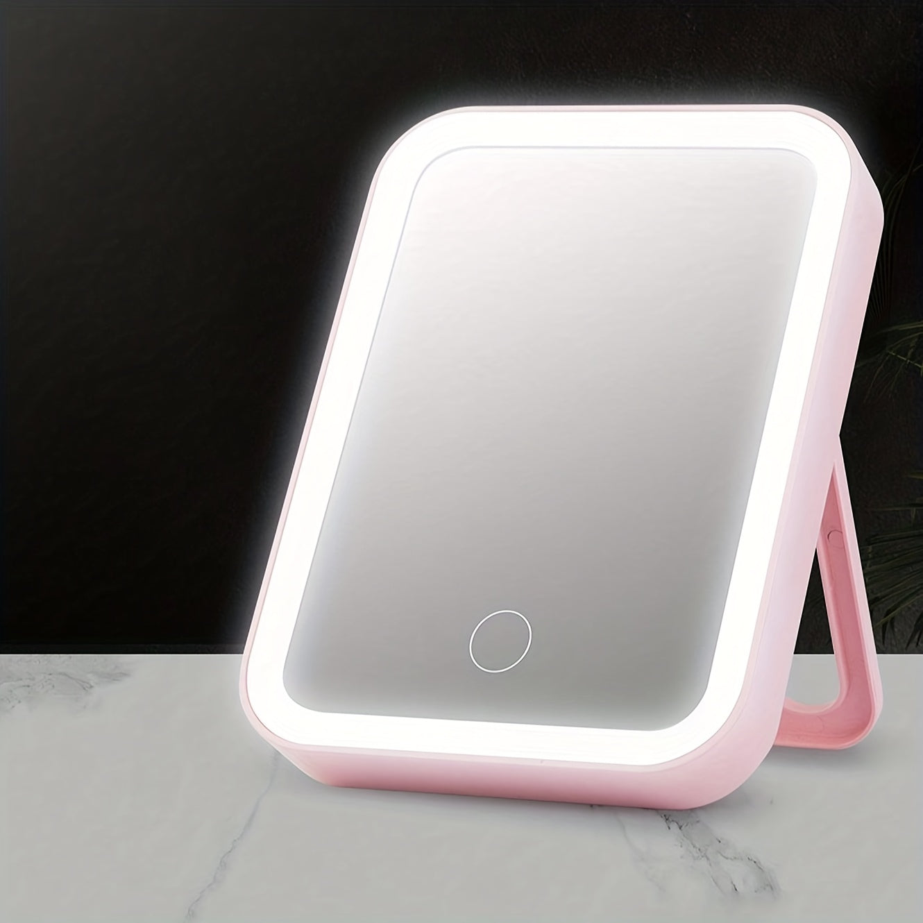 LED Light Vanity Mirror with Foldable Design