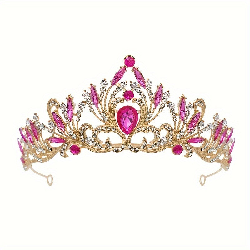 Crystal Tiaras and Crowns for Women Bridal Wedding Headpiece