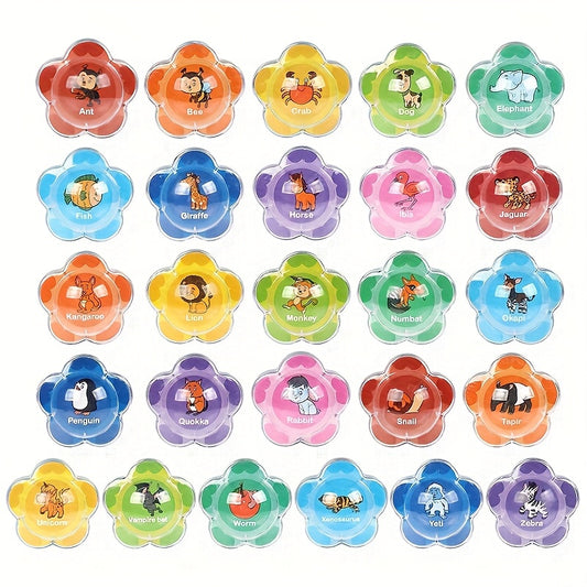 Floating Bathroom Learning Toys Alphabet and Number Animal Water Toys