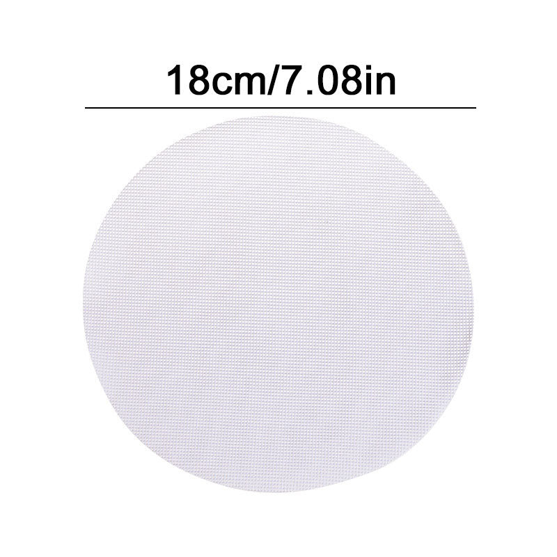 Round Silicone Steamer Mat Non-stick Steaming Cloth Cage Dra