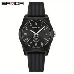 Sanda Quartz Student Watch Minimalist Design Luminous Hands Non Rechargeable