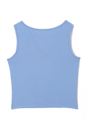 Basic Tank Top Crew Neck Workout Summer Tank