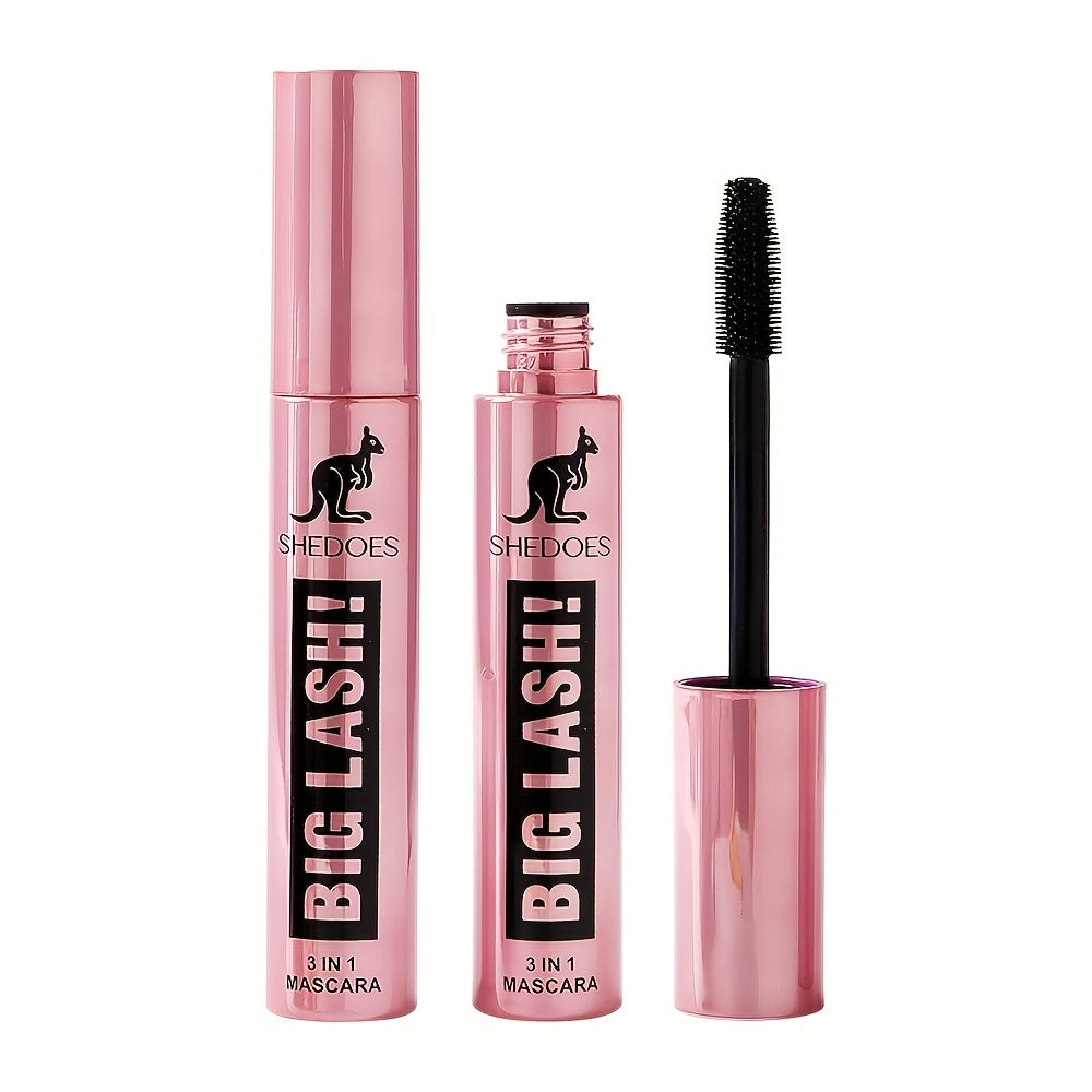 Volumizing Waterproof Mascara, Curling, Clumping