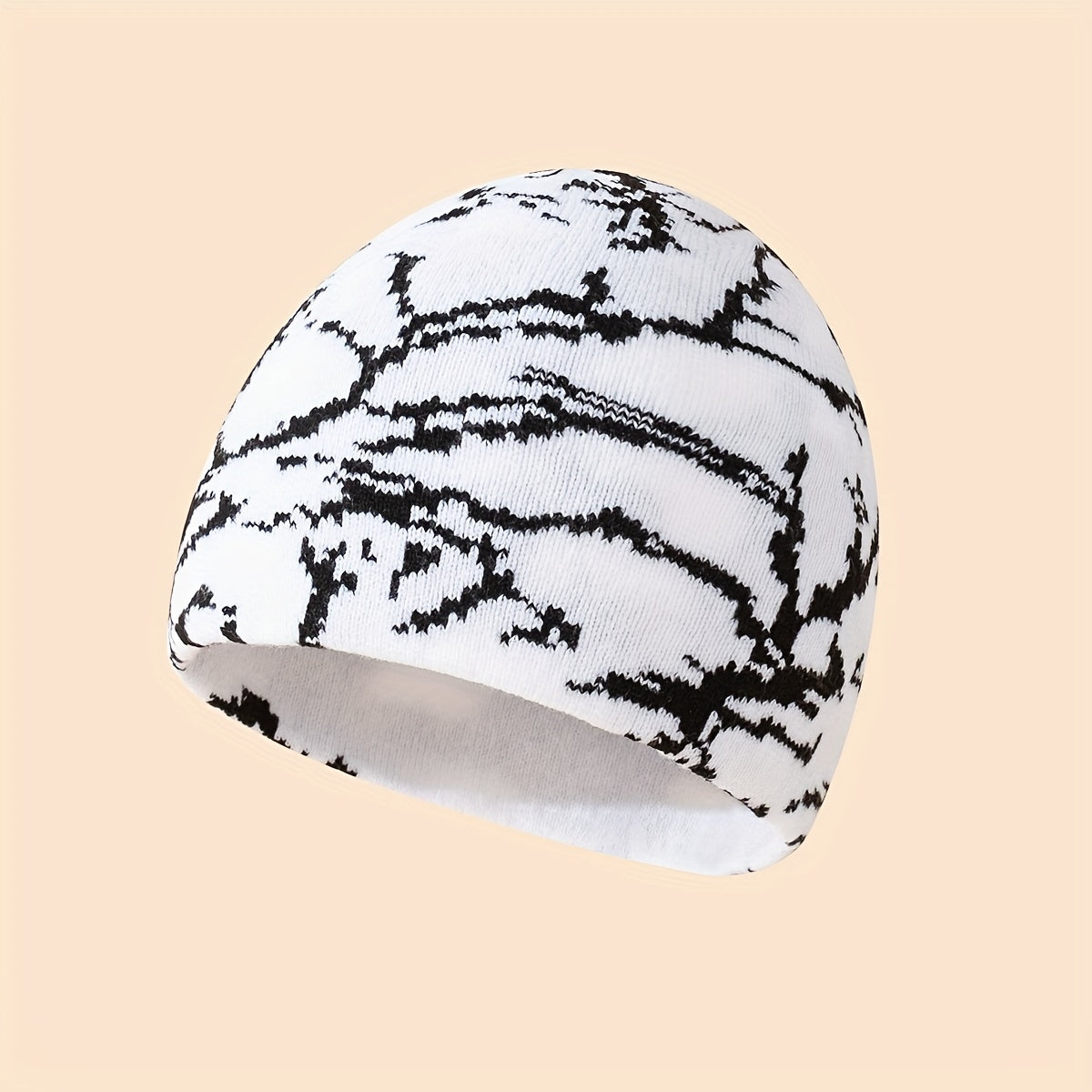Knitted Woolen Hat Winter Warm Cold-proof Beanie Hats for Men Women
