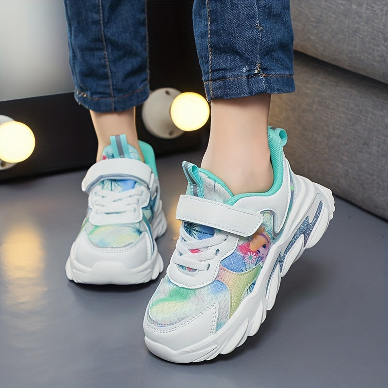 Princess Print Running Shoes for Girls