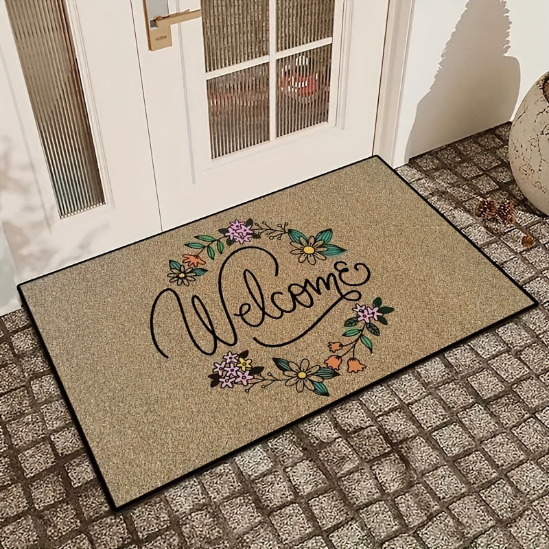 Stylish Welcome Mat for a Warm Home