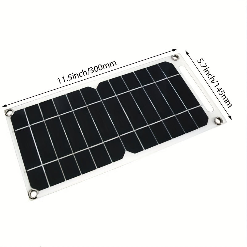 Portable Solar Panel Charger 6V USB Fast Charging Board