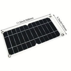 Portable Solar Panel Charger 6V USB Fast Charging Board