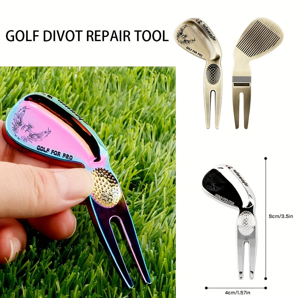 Golf Divot Repair Tool Ergonomic Green Repair Functional Accessory