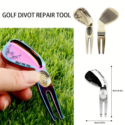 Golf Divot Repair Tool Ergonomic Green Repair Functional Accessory
