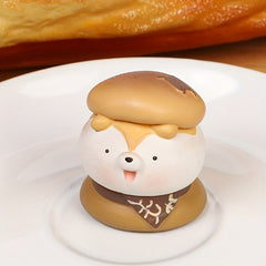 Cartoon Food Dog Cat Doll Ornament Random Blind Box Doll Ornament