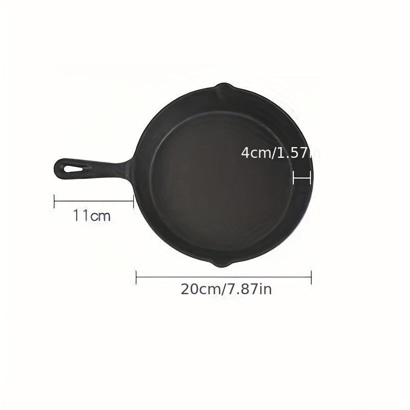 Cast Iron Skillet Frying Pan Pre seasoned Oven Safe Cookware