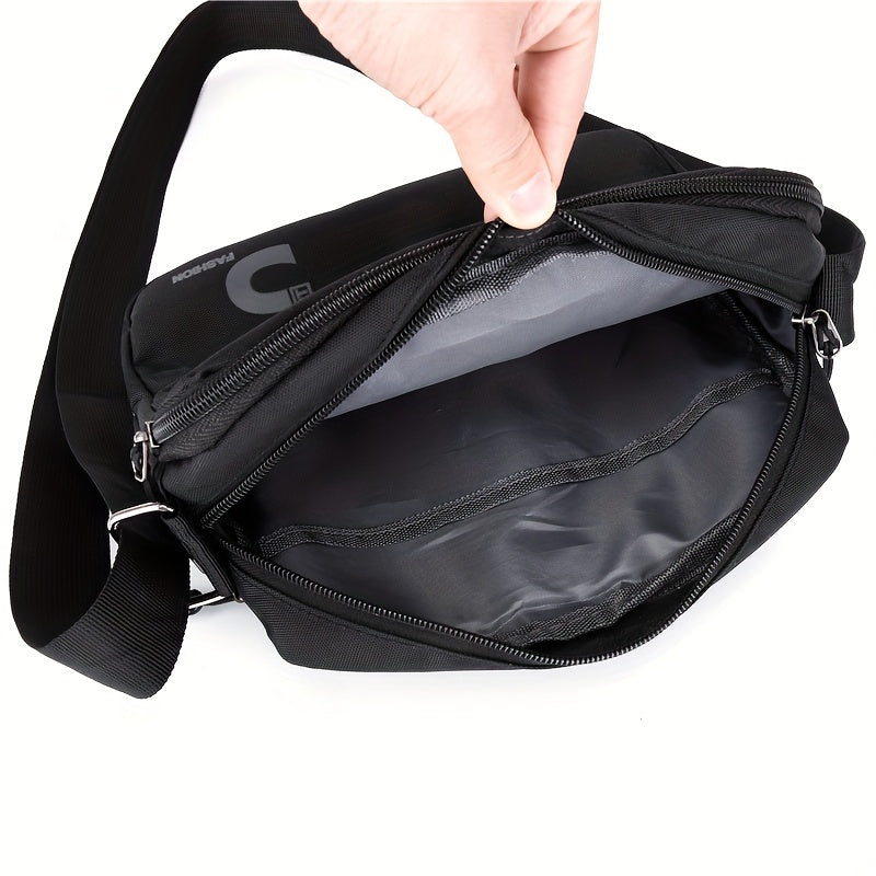 Men's Messenger Bag Backpack Shoulder Bag Waterproof Oxford Cloth Bag