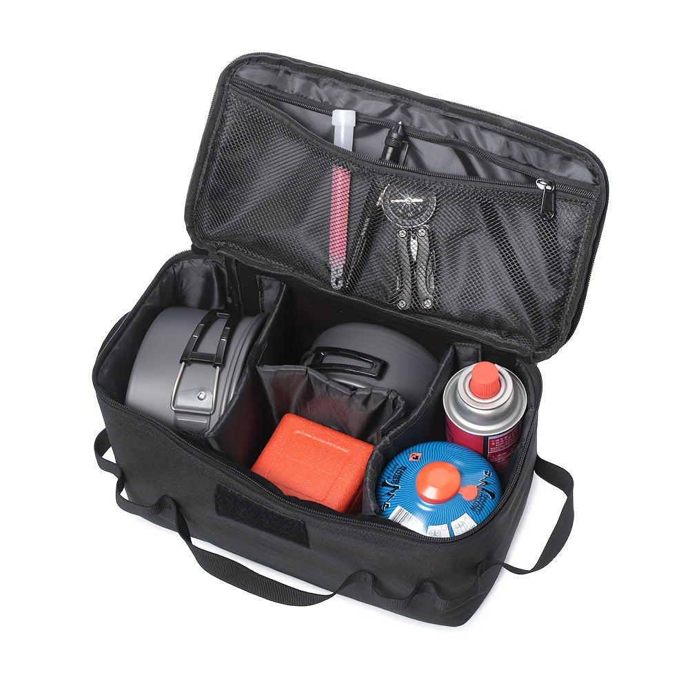 Outdoor Camping Picnic Tableware Storage Bag Durable Handbag