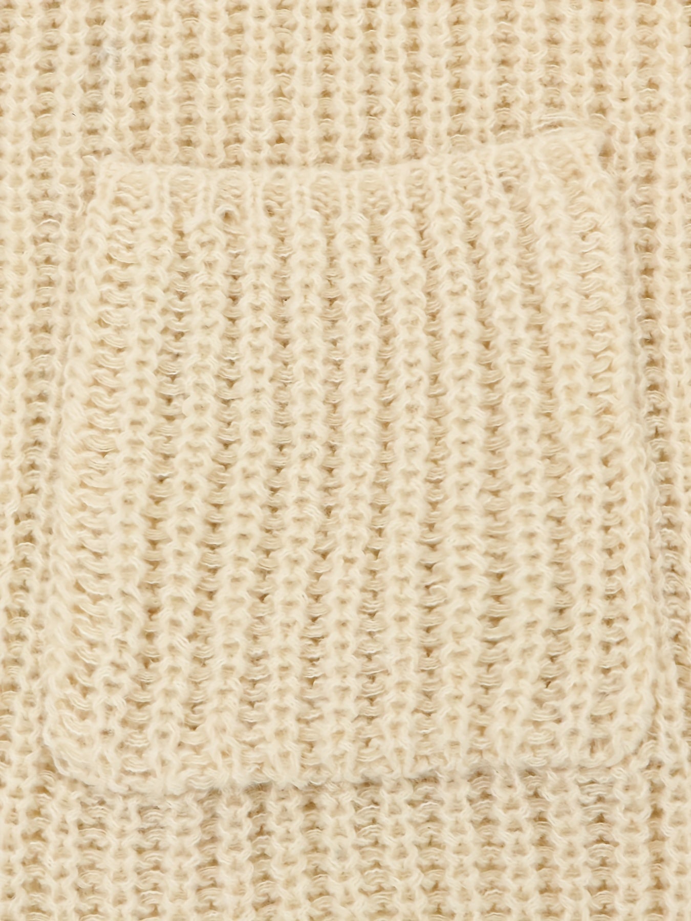  Solid Open Front Sweater Cardigan With Pockets