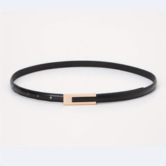 Small Leather Belt Wild Decoration Jeans Belt For Men