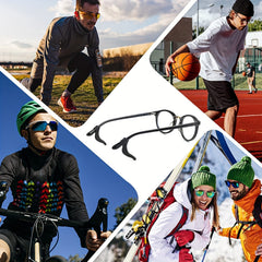 14 Pairs Anti-Slip Glasses Ear Grip Straps for Kids & Adults