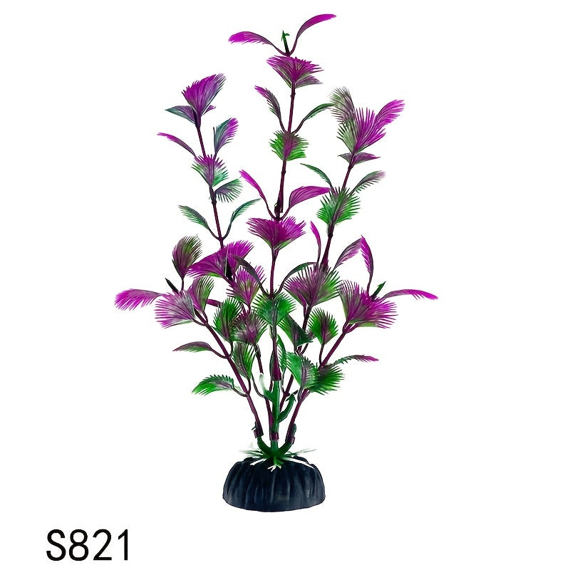 Artificial Plastic Aquarium Plants 7 9in Decoration