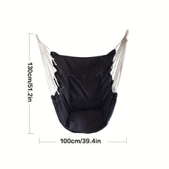Sturdy Cotton Woven Hammock for Ultimate Outdoor Comfort