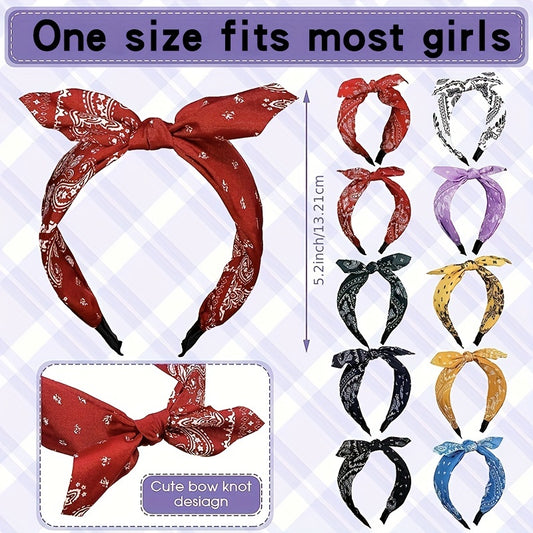 Retro Pattern Hair Hoop Headwear Hair Accessories For Washing Face Makeup