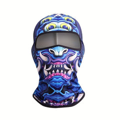Quick Drying Skull Mask Balaclava Hat For Cycling Men