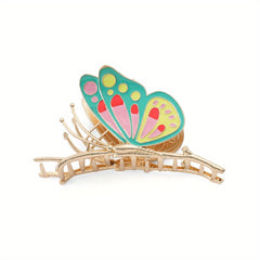 Butterfly Shape Alloy Hair Claw Ponytail Holder Hair Accessories