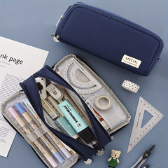 Pencil Case Large Capacity Pouch for School Office Supplies