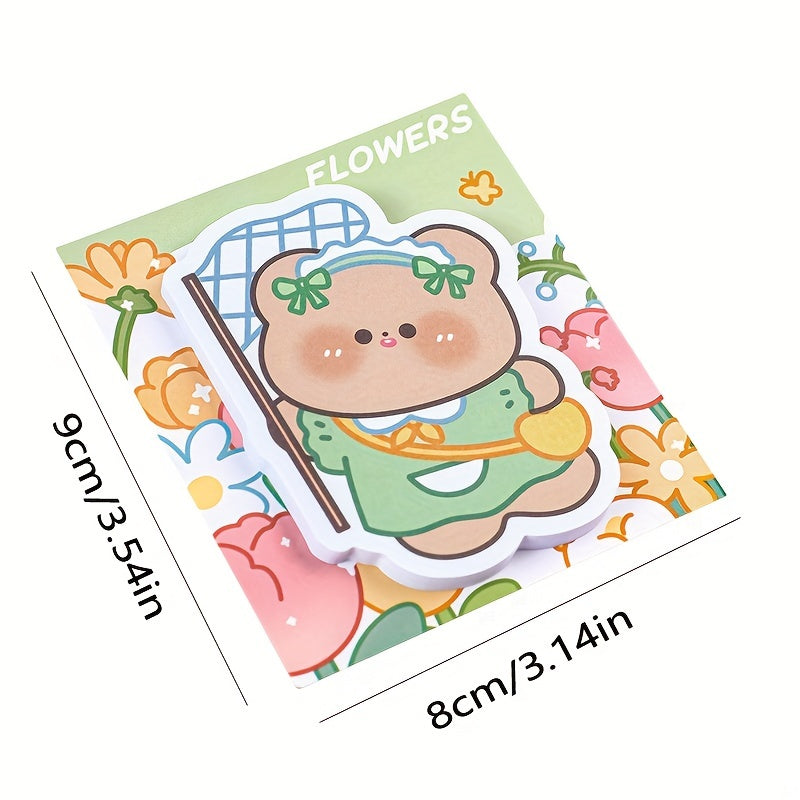 4pcs Cartoon Graphic Stickers Student Decoration Stickers