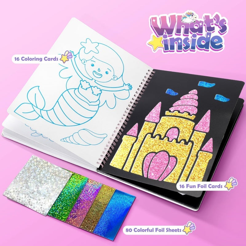 Unicorns And Princesses Mess Art Kit