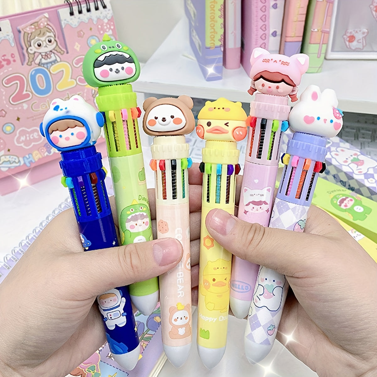 1pc Cute Cartoon Ballpoint Pen 0.5mm