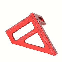 Precision Woodworking Square Protractor Miter Triangle Ruler