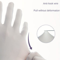 Breathable Ice Gloves Elastic Sunproof UV Protection Half Finger Gloves
