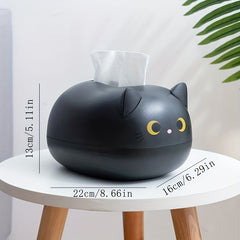 Cat Tissue Box Cover Holder Cute Cat Tissue Dispenser B