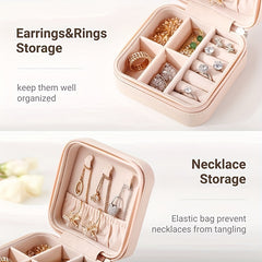 Portable Jewelry Organizer: Travel-Friendly Storage Box