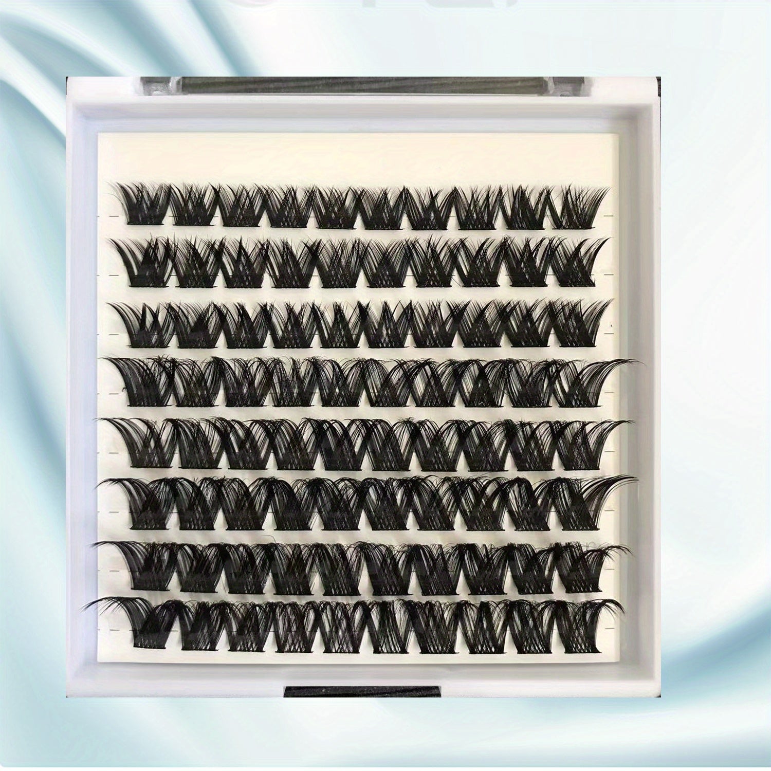 DIY Lower Eyelashes Natural Cluster Lashes Individual False Eyelashes Extension