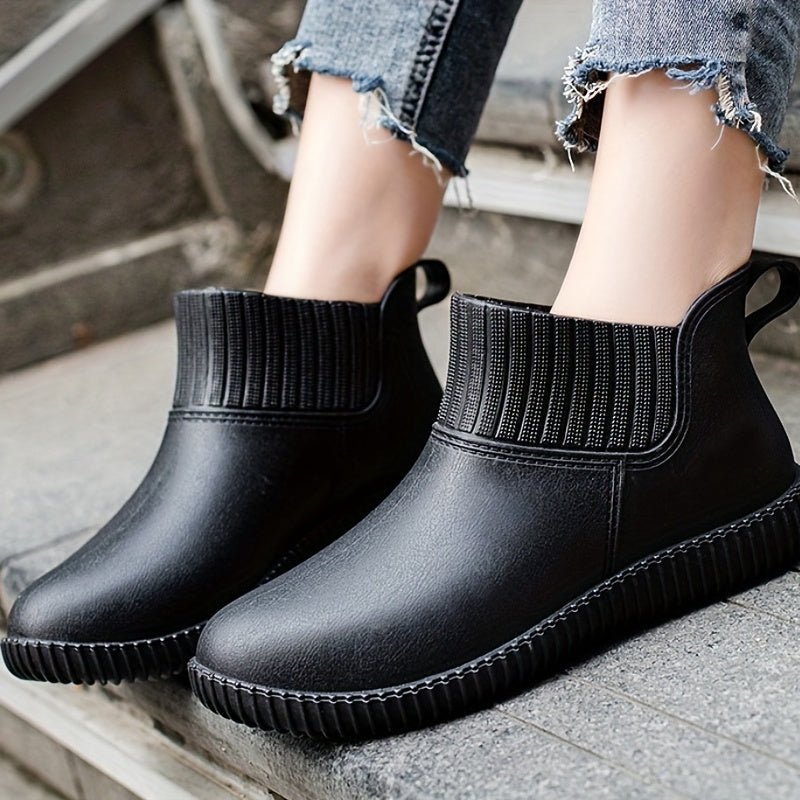 Women's Non-Slip Rubber Rain Boots Waterproof Water Boots