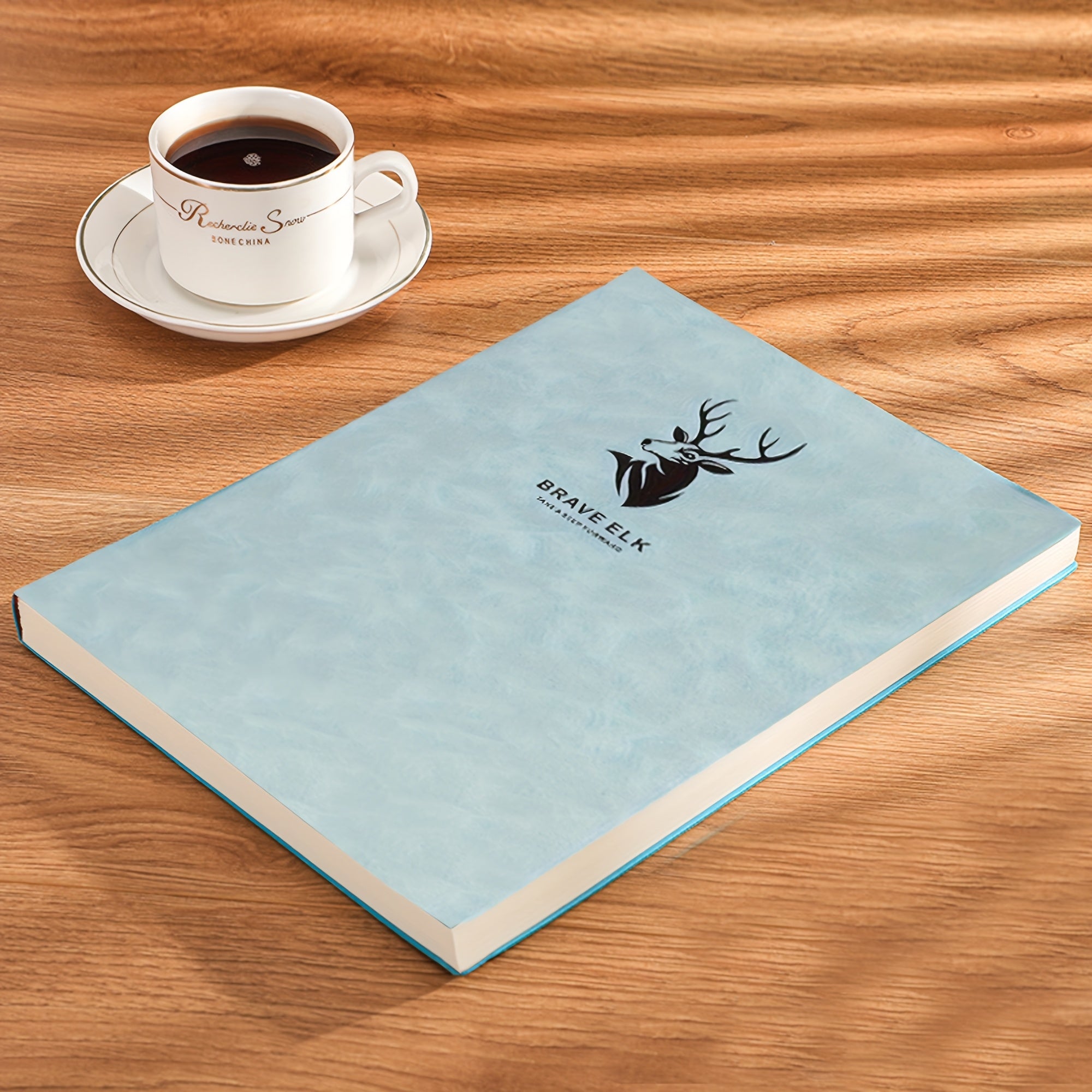 3 Colors A4 Notebook 100 Sheets High Eye Protection Paper Soft Cover