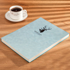 3 Colors A4 Notebook 100 Sheets High Eye Protection Paper Soft Cover