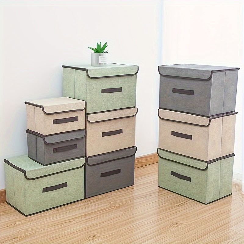 Foldable Clothes Storage Organizer Box Non Woven Dustproof