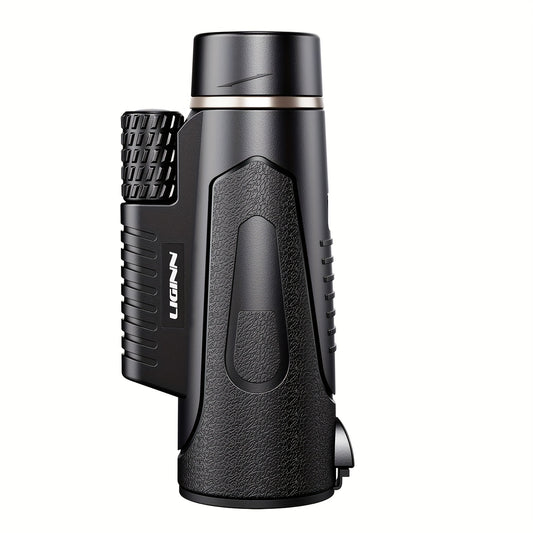 12x50 Monocular Telescope with Smartphone Holder, Upgraded Tripod