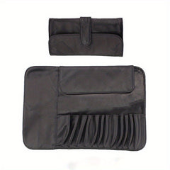 Makeup Brush Bag Multifunctional Roll Storage Case For Travel 12pcs