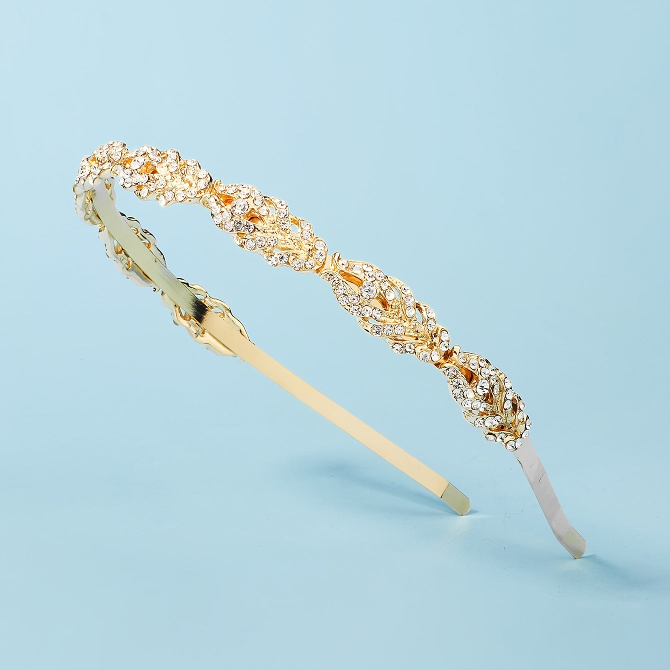 Crystal Wedding Headband Tiara for Bride