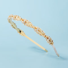 Crystal Wedding Headband Tiara for Bride