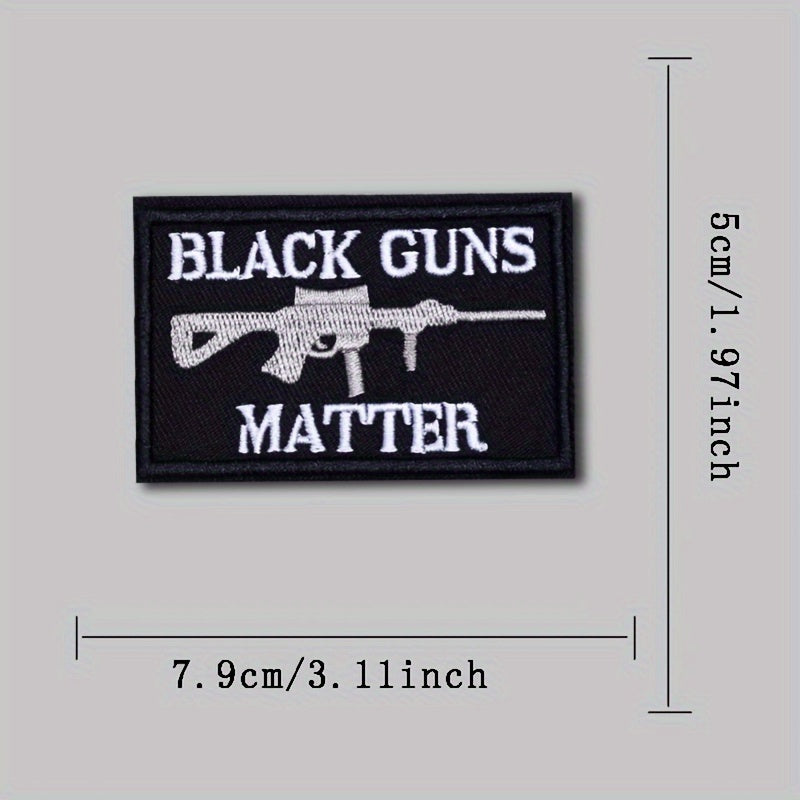 Funny Letter Embroidered Morale Patches For Gear