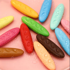 12 24 36 Plastic Hole Crayons Correct Grip Washable No Dirty Hands