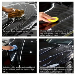 Car Polish Wax Set Hard Glossy Layer Waterproof Film