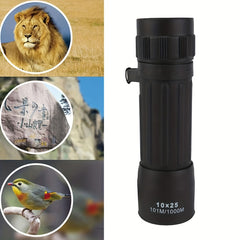 Zoomable Monocular Telescope for Bird Watching Camping Hiking