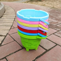 Castle Beach Stacking Buckets Kids Beach Toys